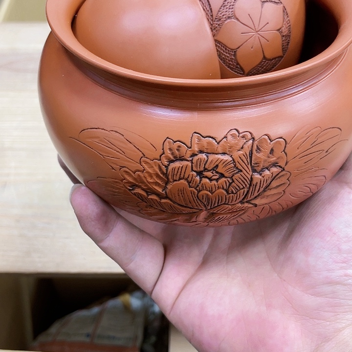 瓷片瓷制作工艺品摆件