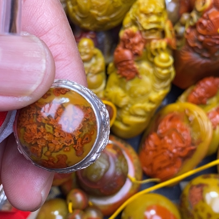 未镶嵌颈饰玛瑙/玉髓老*