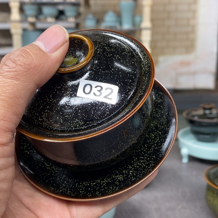 摆件哈****了抱朴汝瓷仿古微瑕