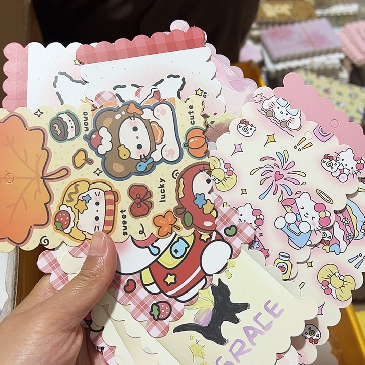 花边8×12混款100张