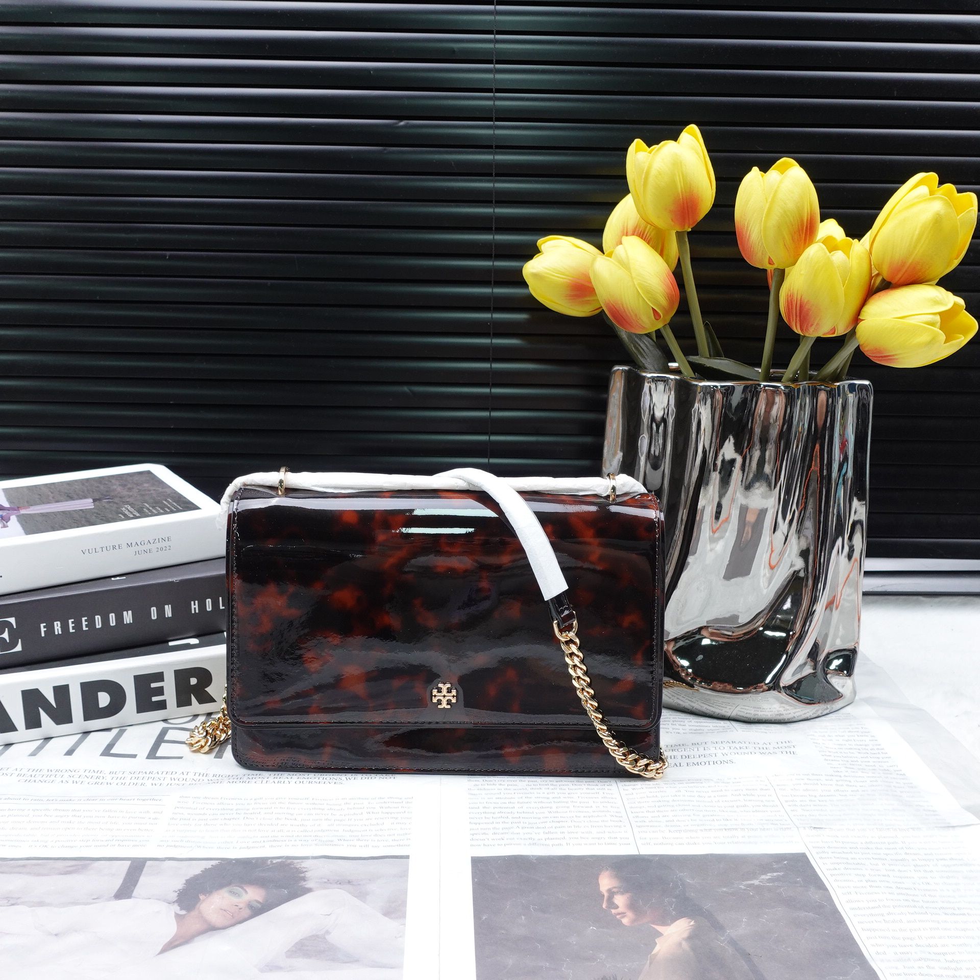 95新 TORY BURCH/汤丽柏琦 单肩包/T_ZY0000  T10336197