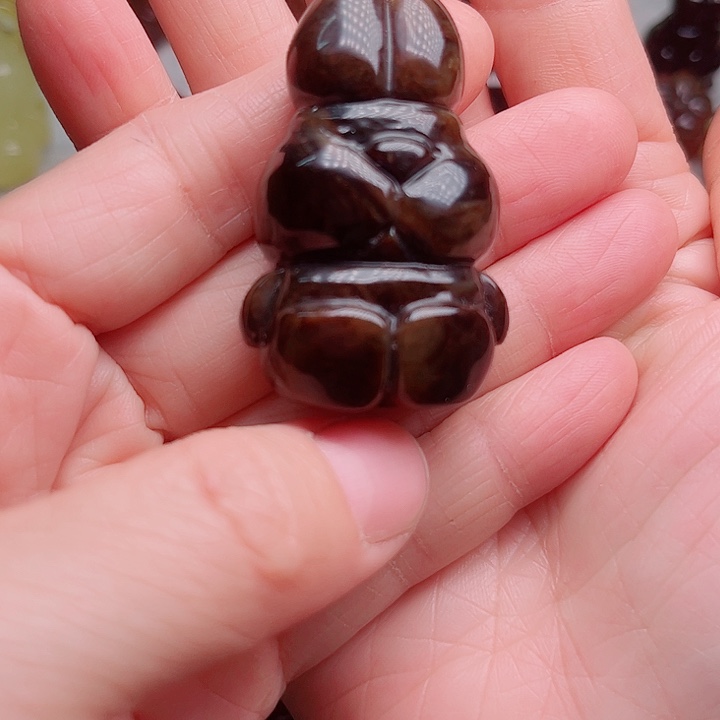 未镶嵌琥珀吊坠(不含链)k****女