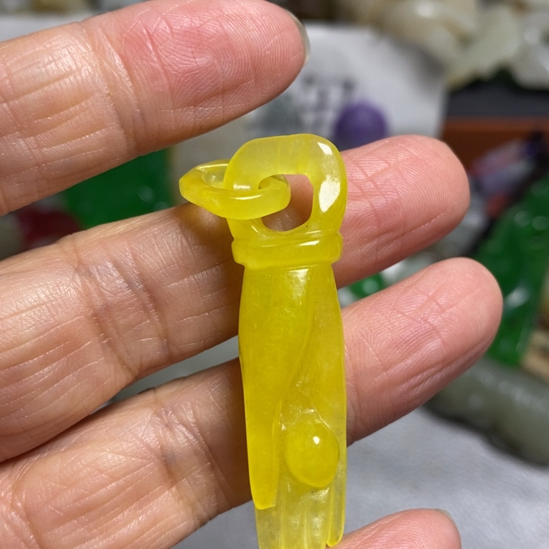 和田玉（糖玉）未镶嵌颈饰