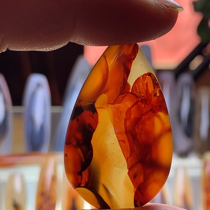 玛瑙/玉髓颈饰未镶嵌188