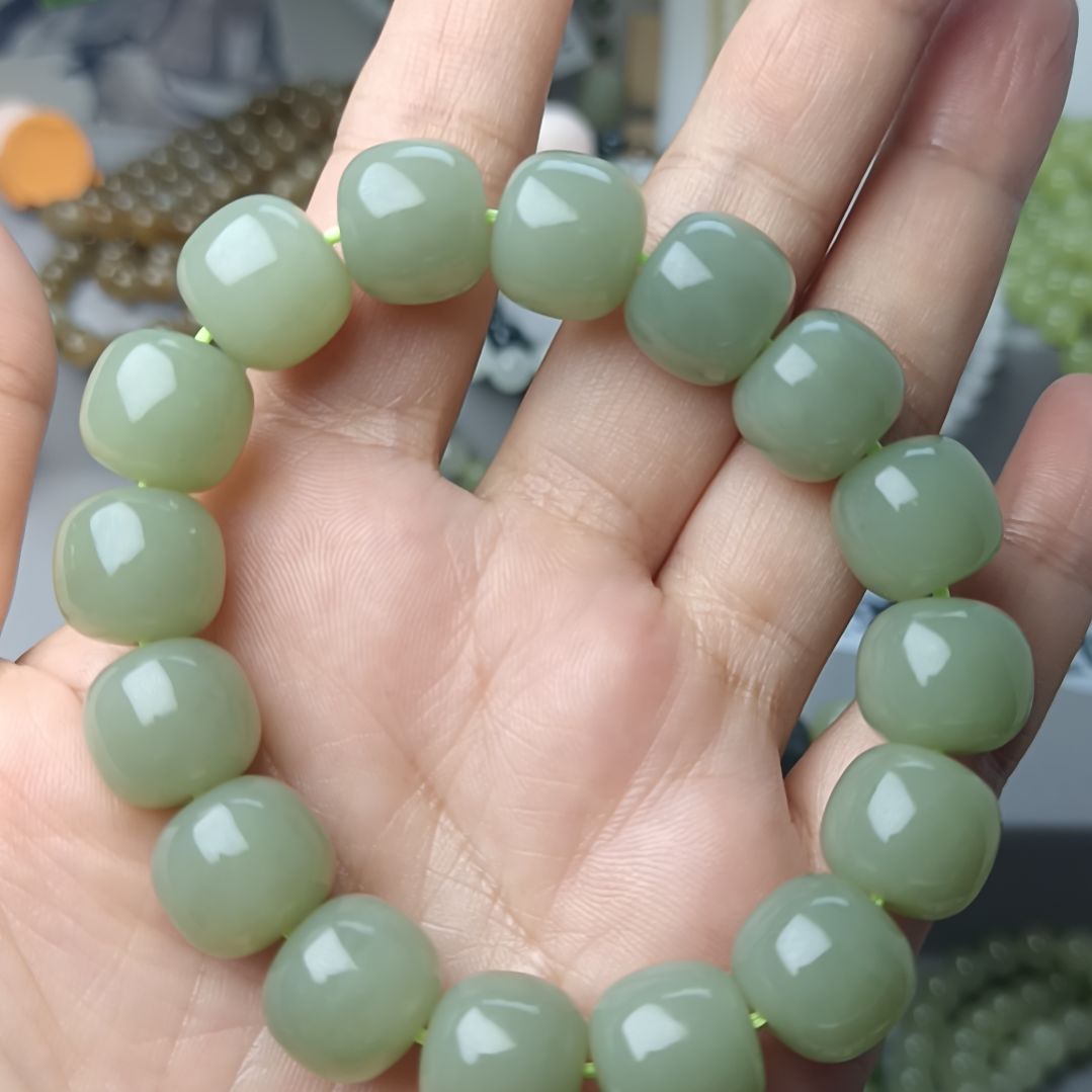 未镶嵌手链和田玉（糖玉）