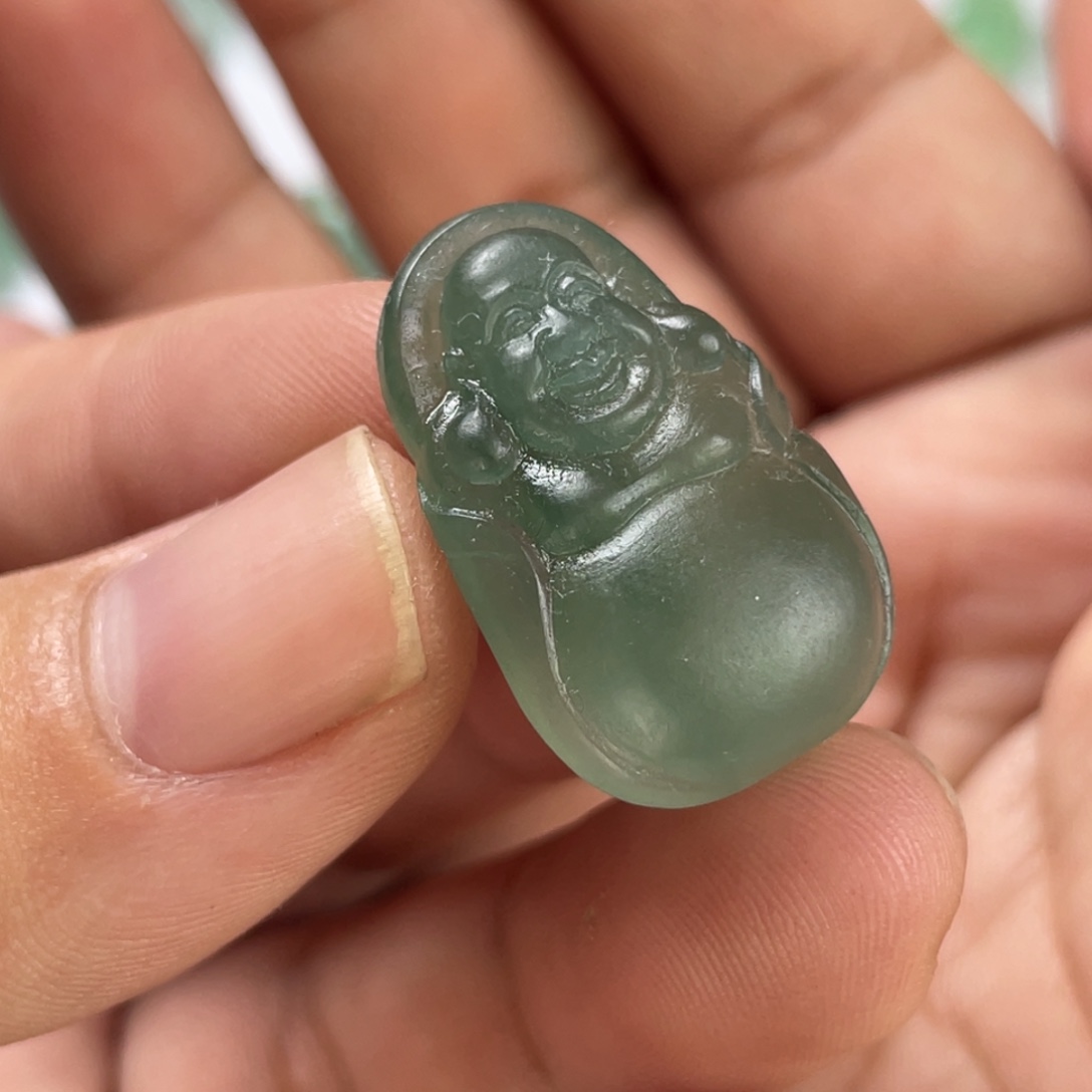 定制翡翠未镶嵌佛公