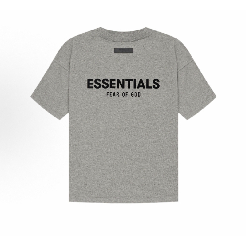 essentials【第八季22植绒款】夏季美式潮流宽松舒适T恤男女同款