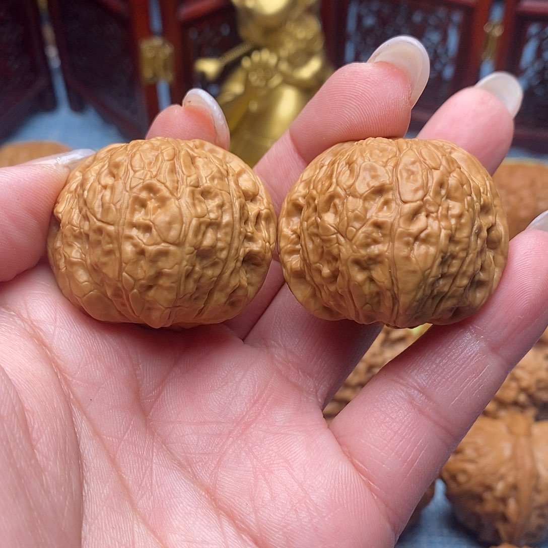 文玩核桃把件毕业乾隆磨37全品