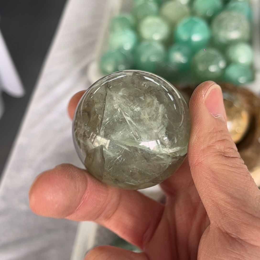 水晶天然水晶微瑕未镶嵌