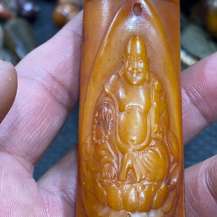 滴血莲花菩提吊坠