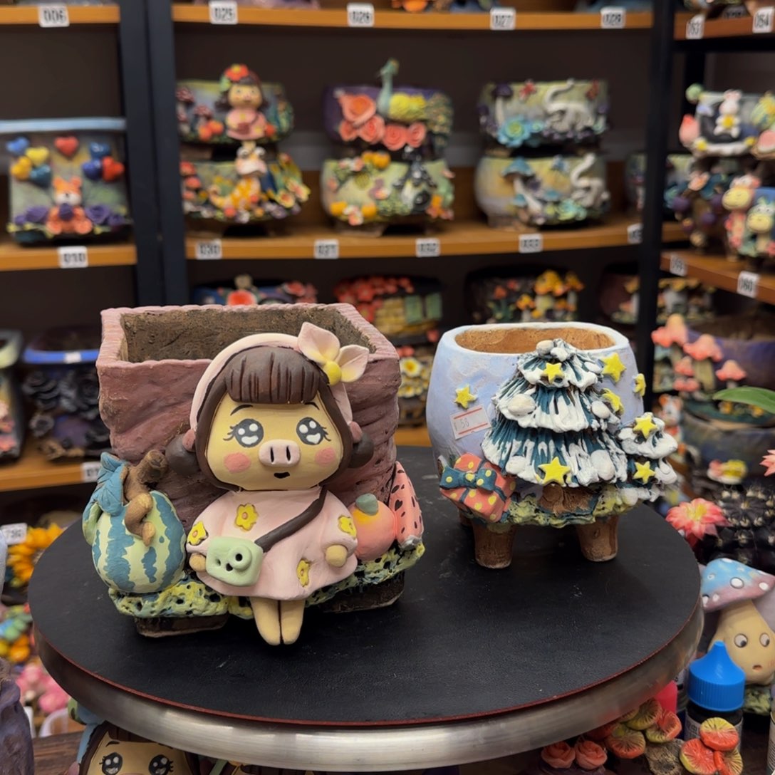 【闪购商品】?*洋粗陶手捏