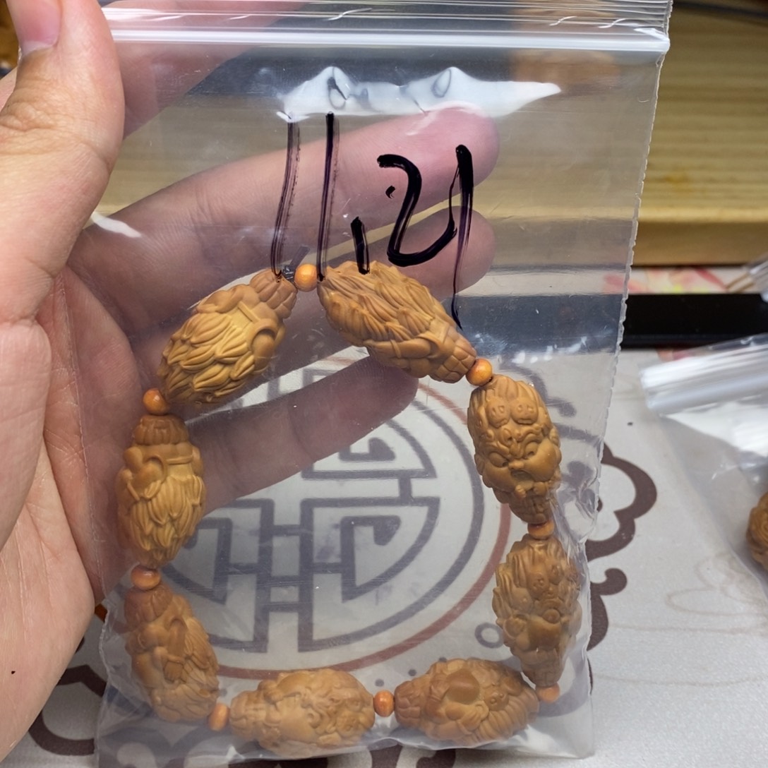 橄榄核手串/手链薛氏橄榄核雕刻工艺宇