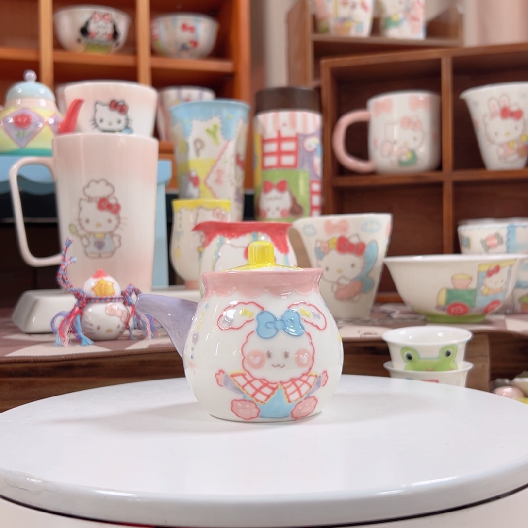 高温釉下彩手作陶瓷