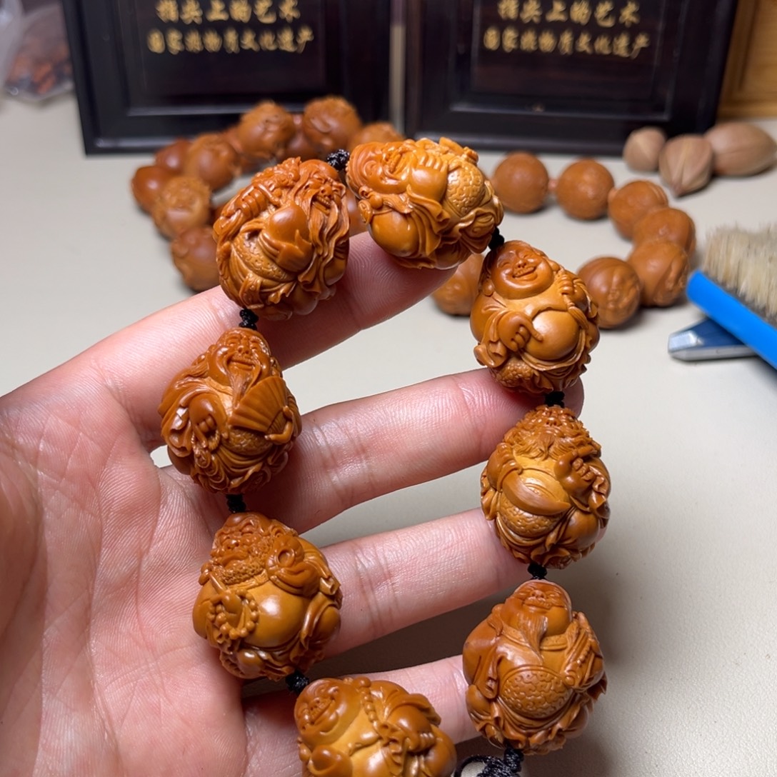 纵***海手串橄榄核橄榄核