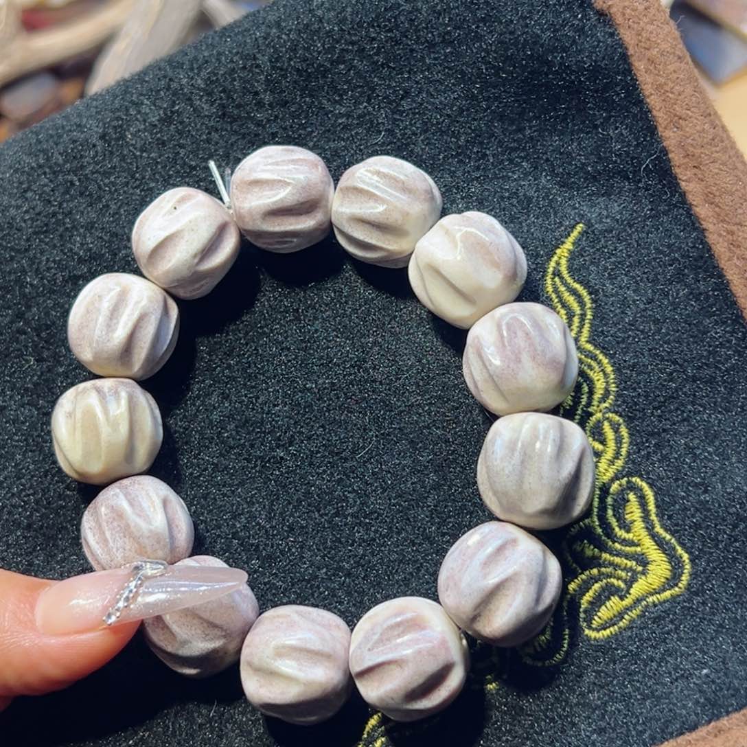 鹿骨把件鹿骨鹿角