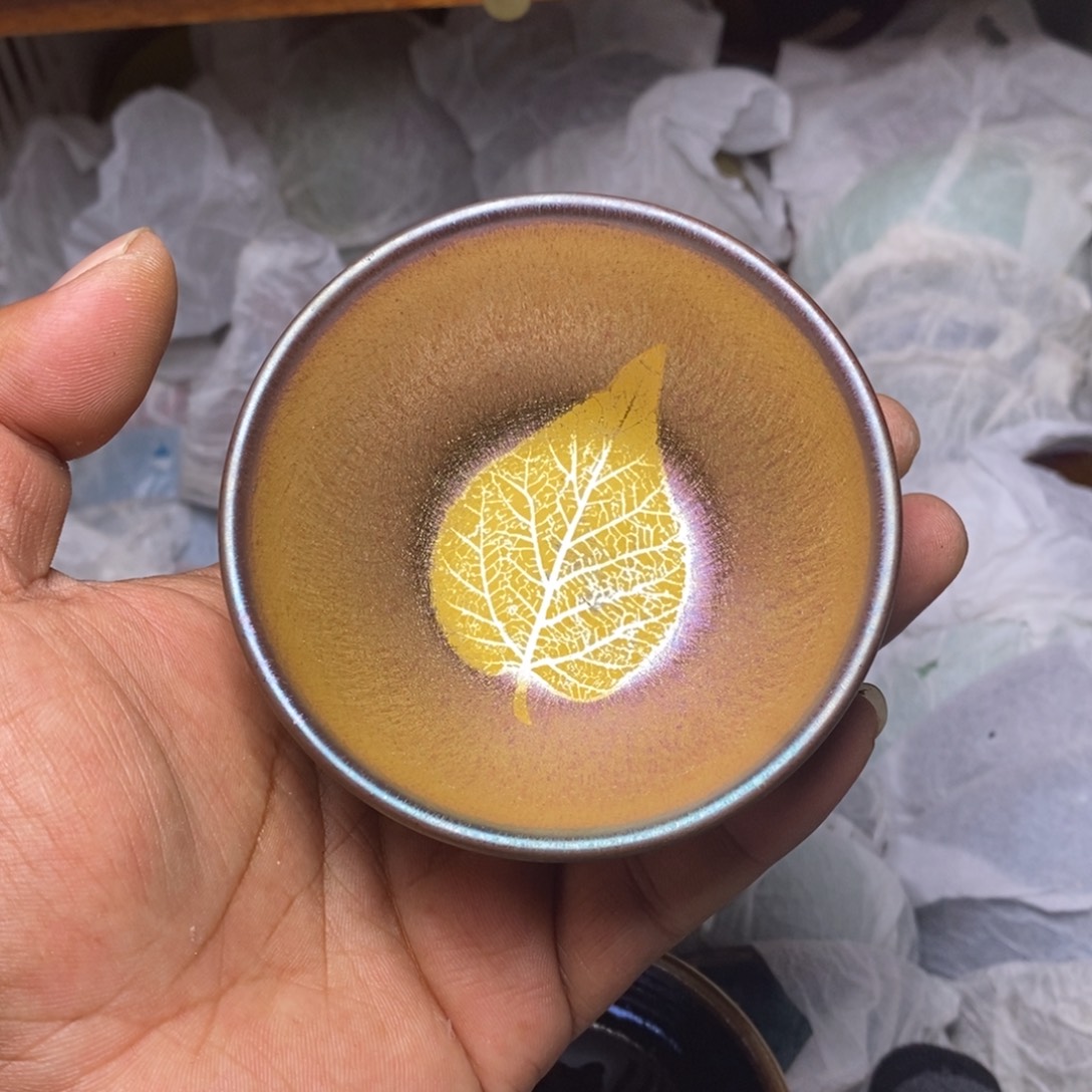 茶盏建盏喝茶主人杯茶杯