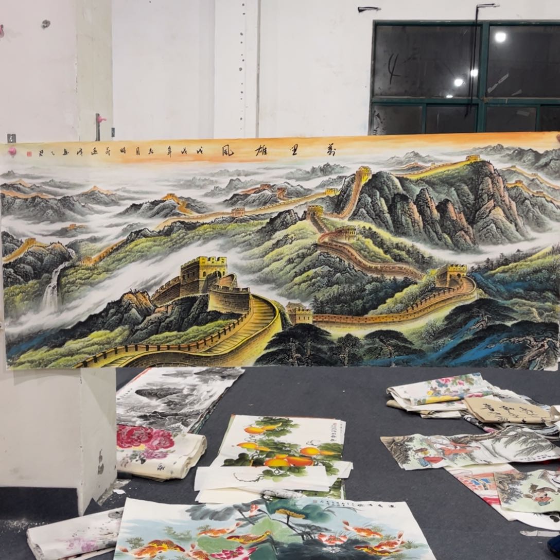 国画处理作品看好再拍哦