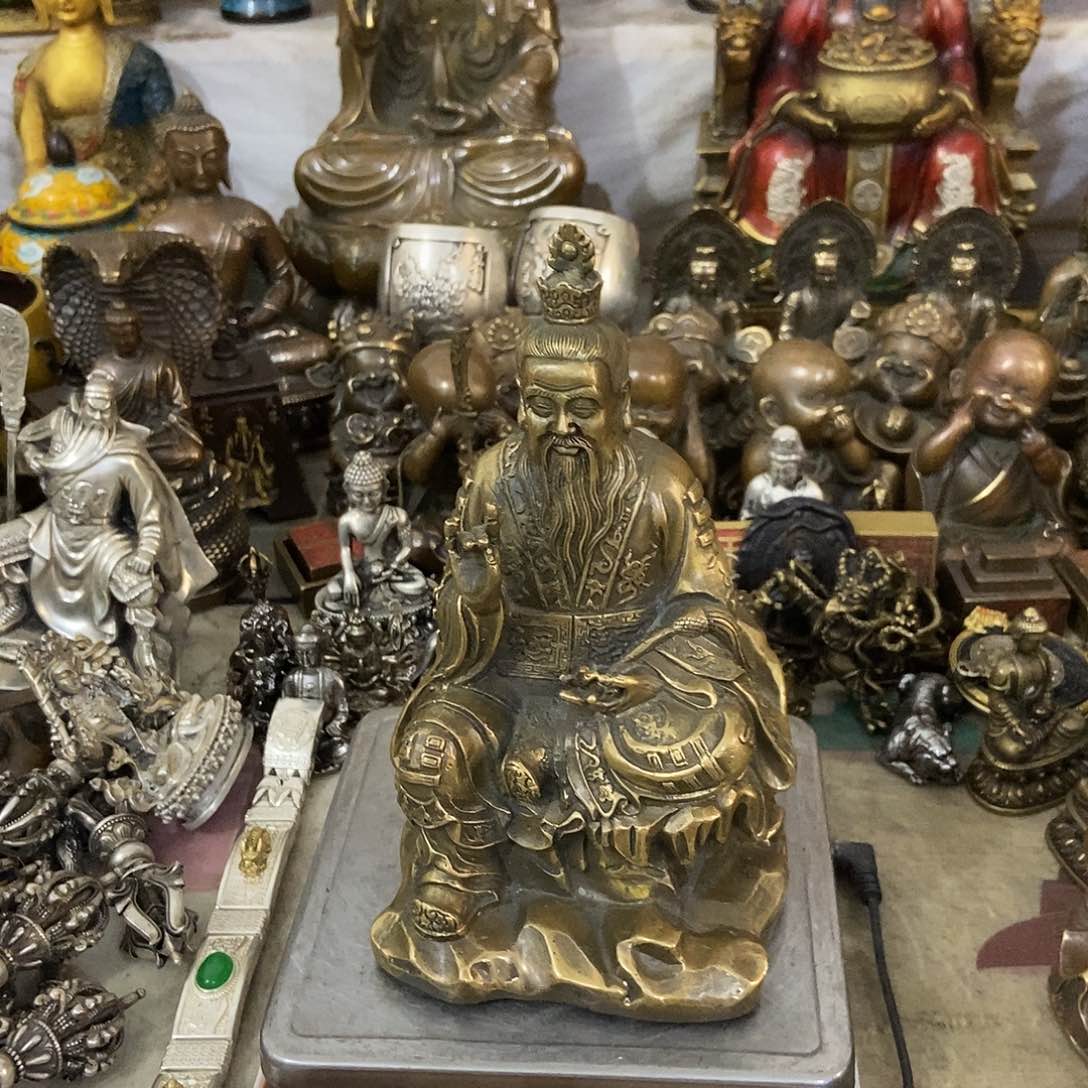 欧阳黄铜摆件老杨黄铜摆件