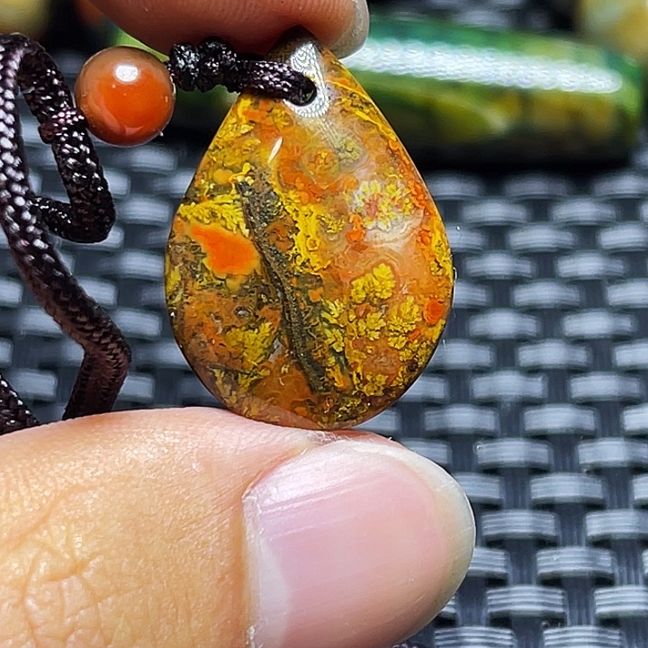 定***山玛瑙/玉髓颈饰未镶嵌