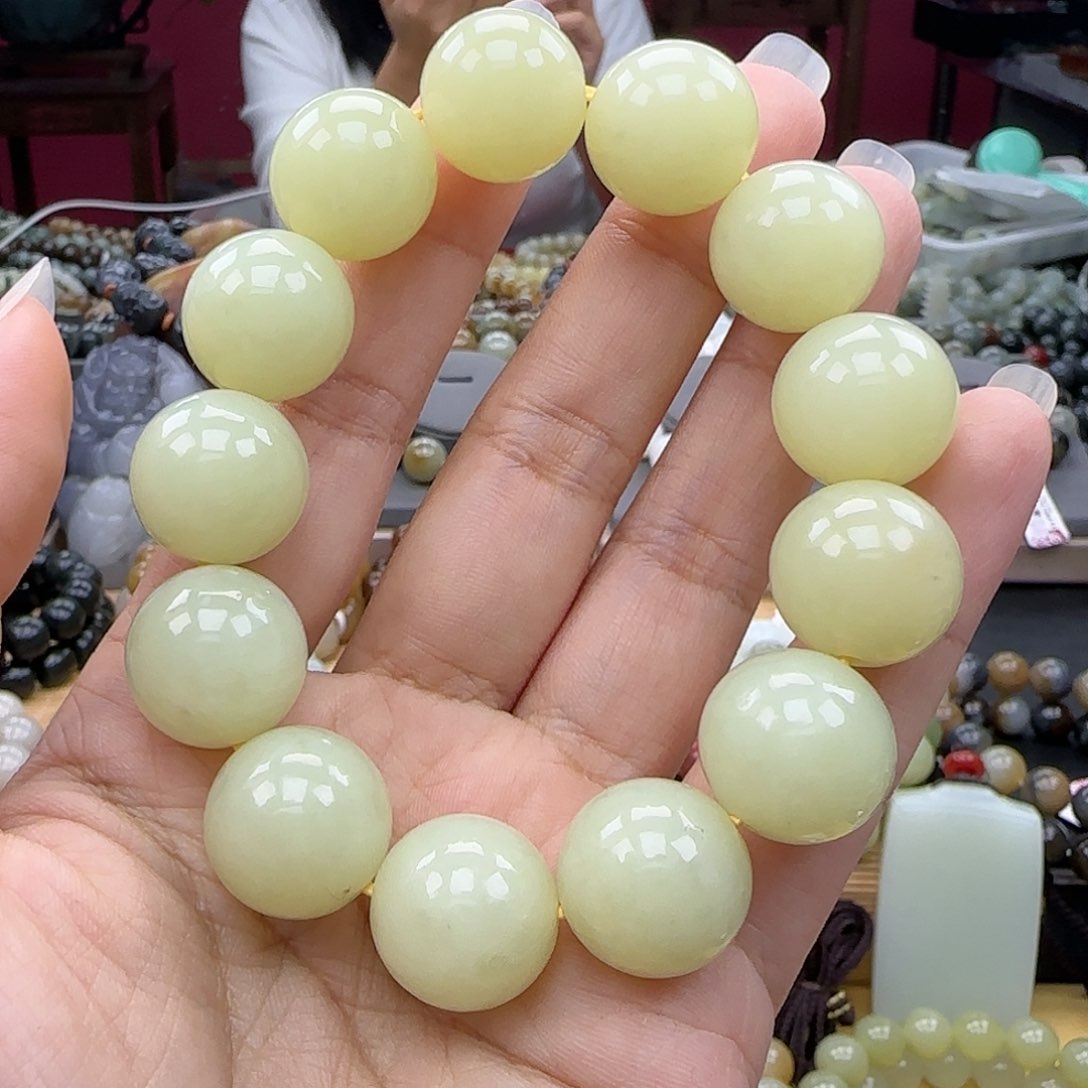 和田玉手链未镶嵌