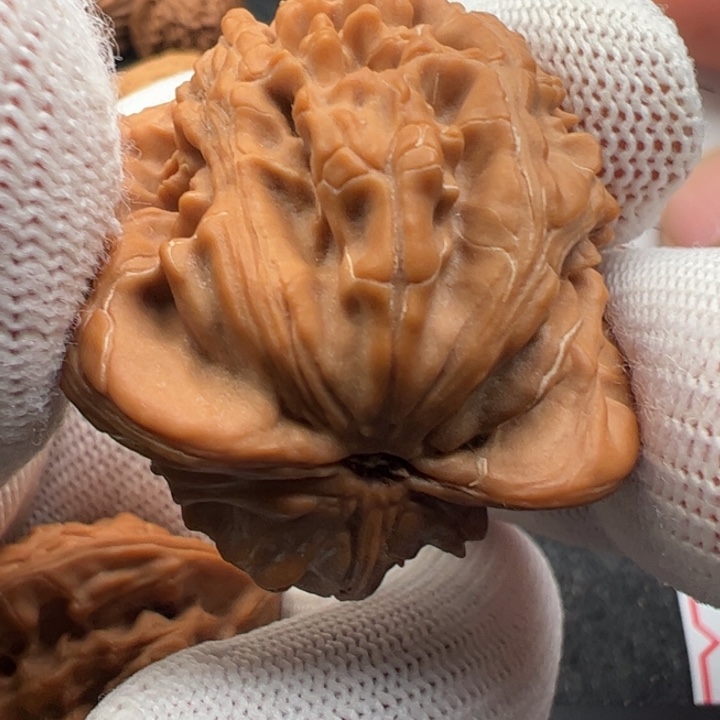 文玩核桃把件龙门柱127