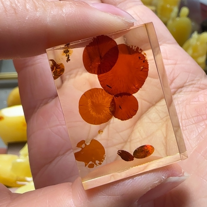 琥珀（花珀）珠宝奇石未镶嵌