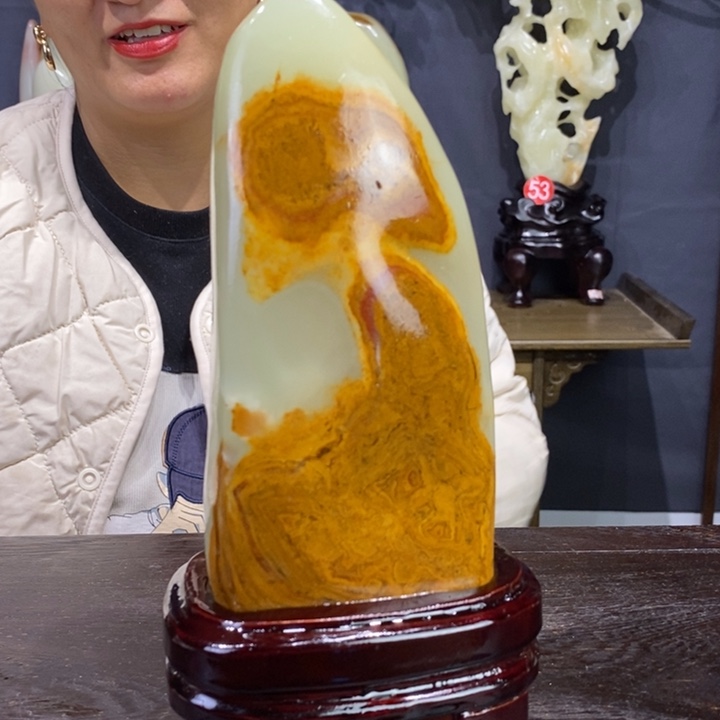 石材精品古青石摆件