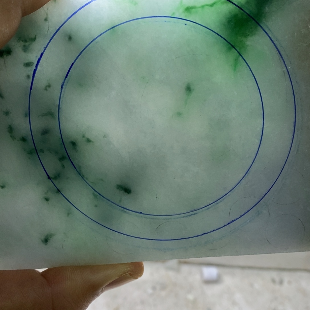 然***后定制翡翠未镶嵌翡翠手镯翡翠手镯