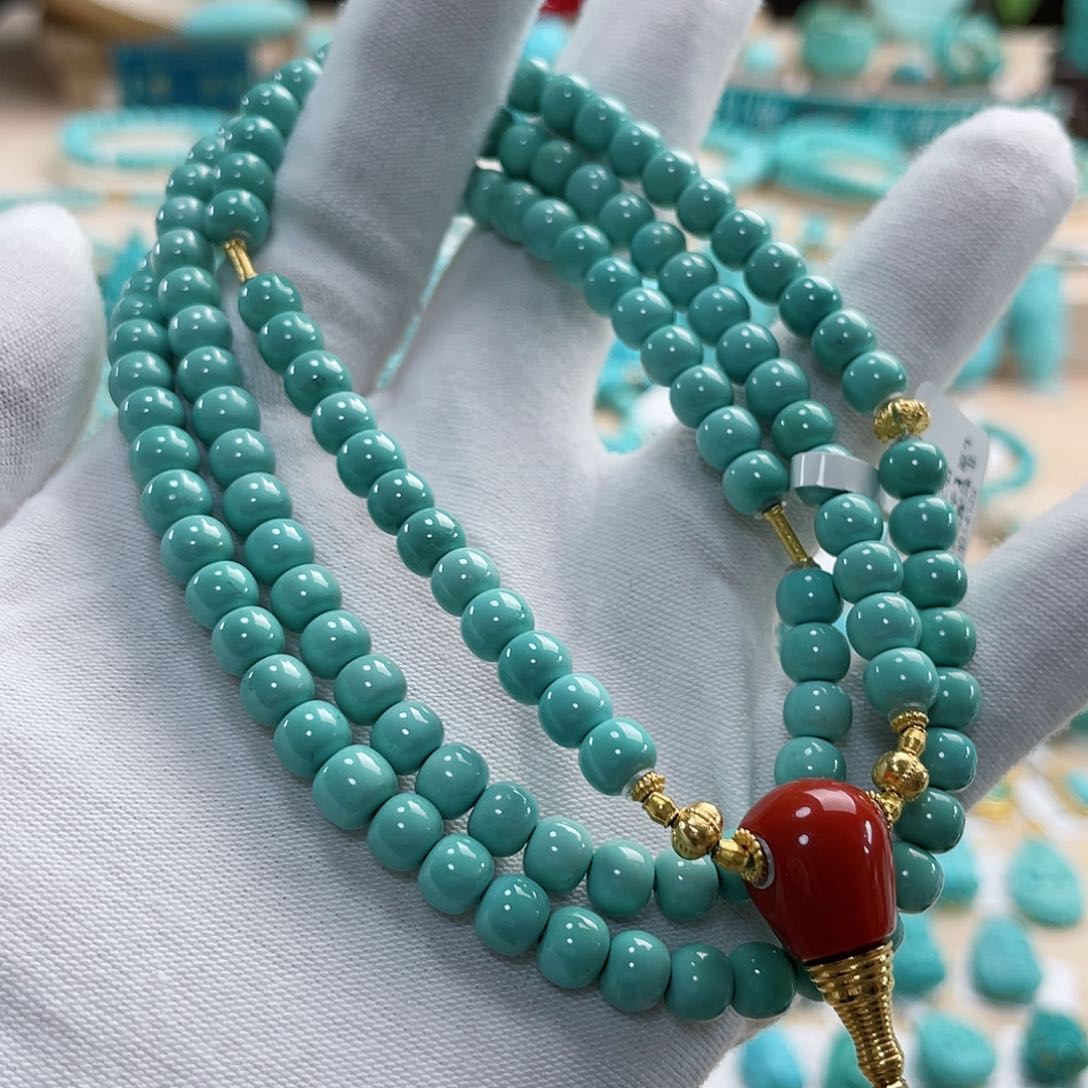 绿松石珠宝奇石未镶嵌