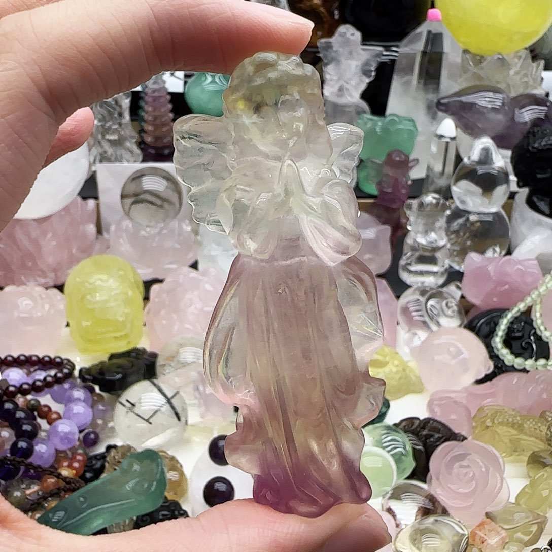 未镶嵌车挂水晶摆件