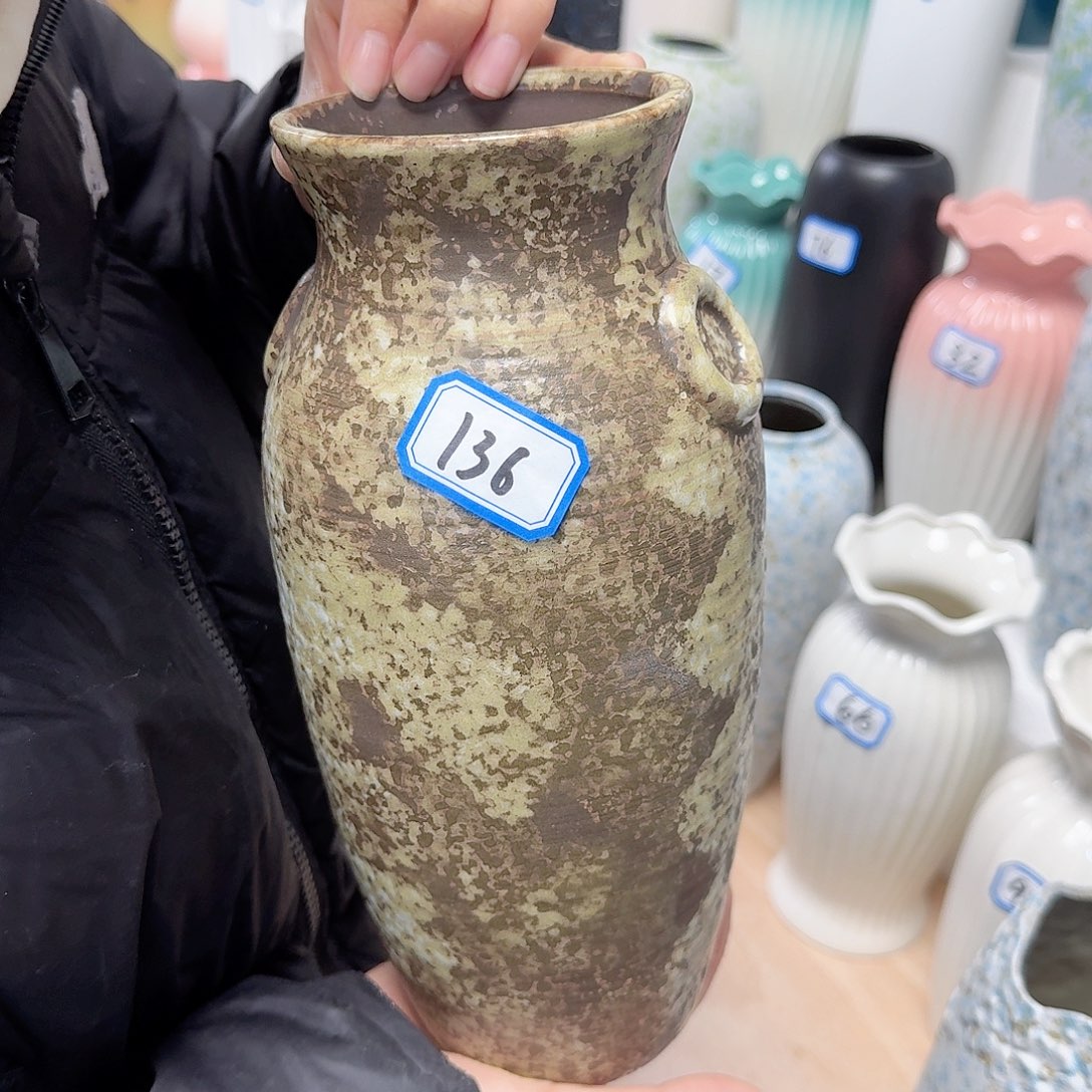 瓶136号复古陶瓷高26厘米一个