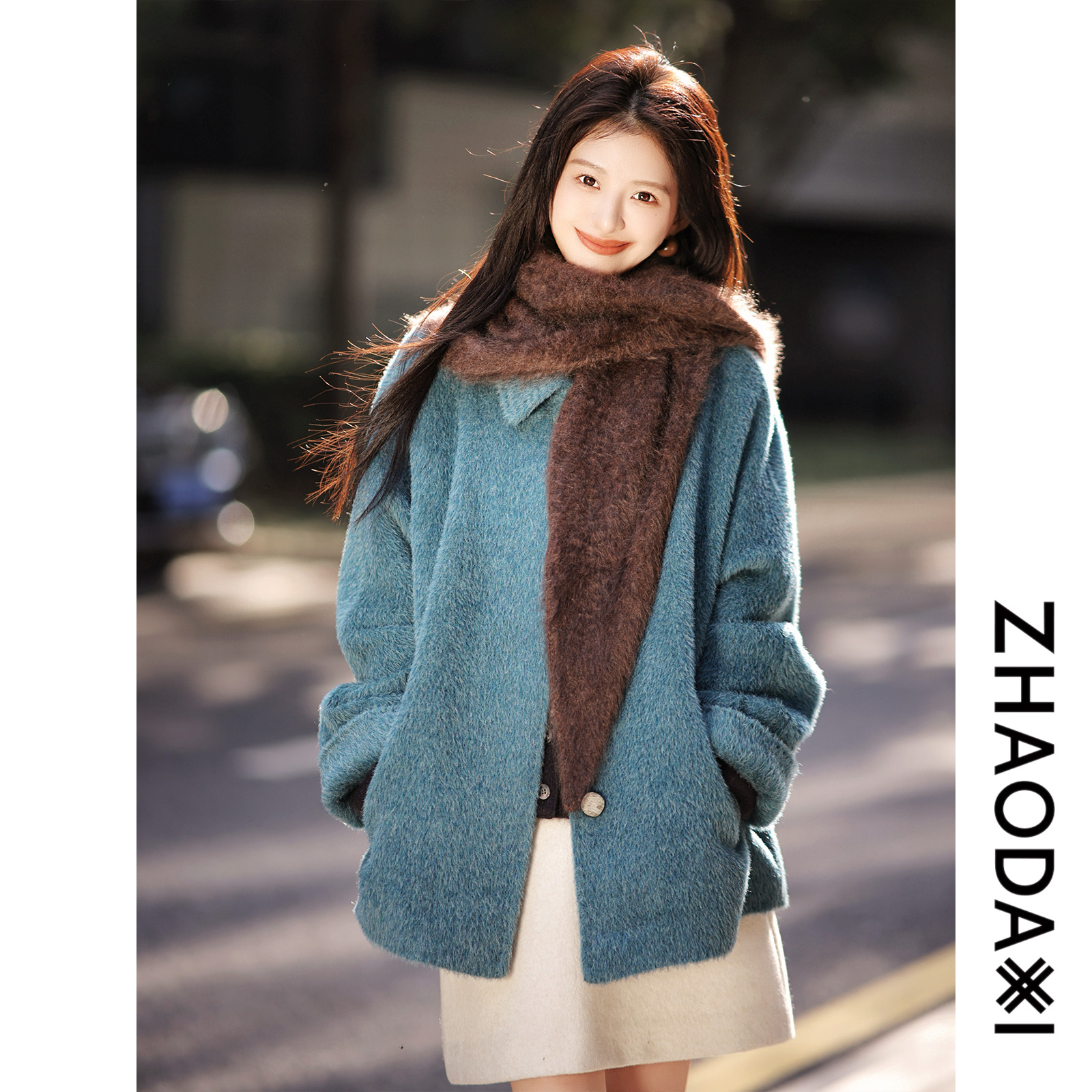 【赵大喜】现货！镇店大衣：风铃苏力 | 进口100.%羊驼显瘦