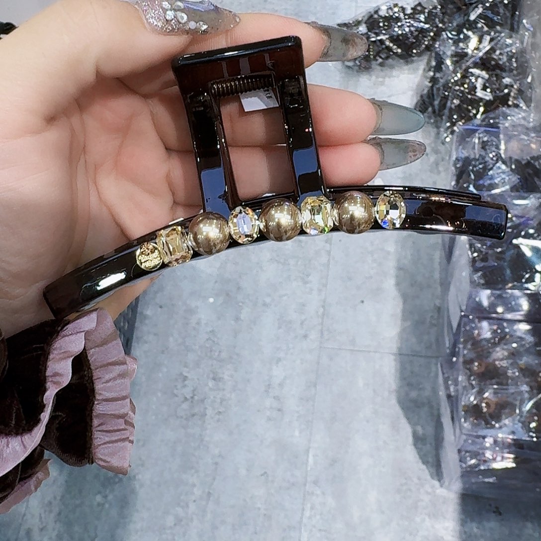 皮质铁合金抓夹13公分