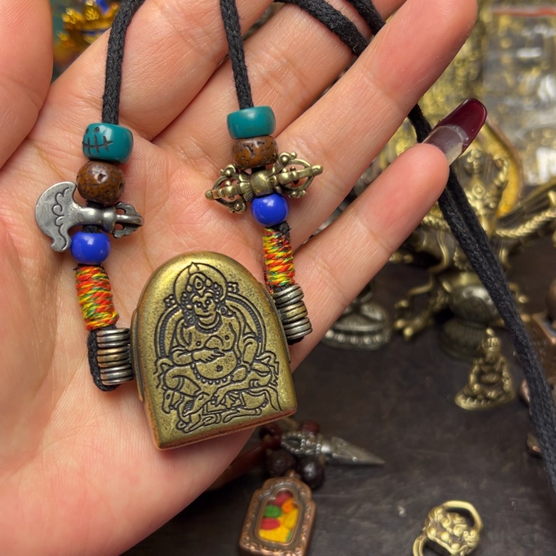 京***钟泥塑藏式风格小元素