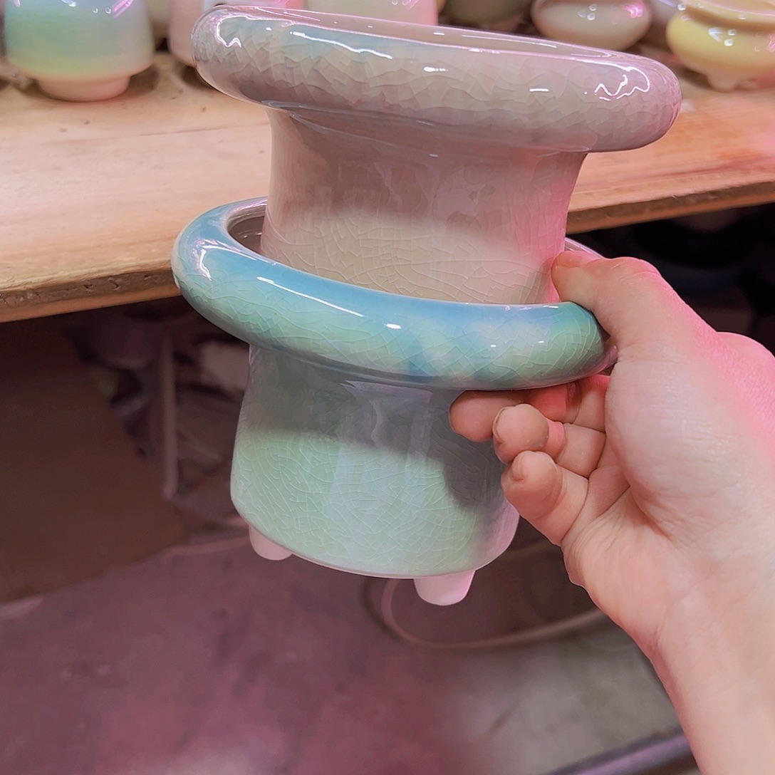 陶瓷花盆当场凑满12包邮