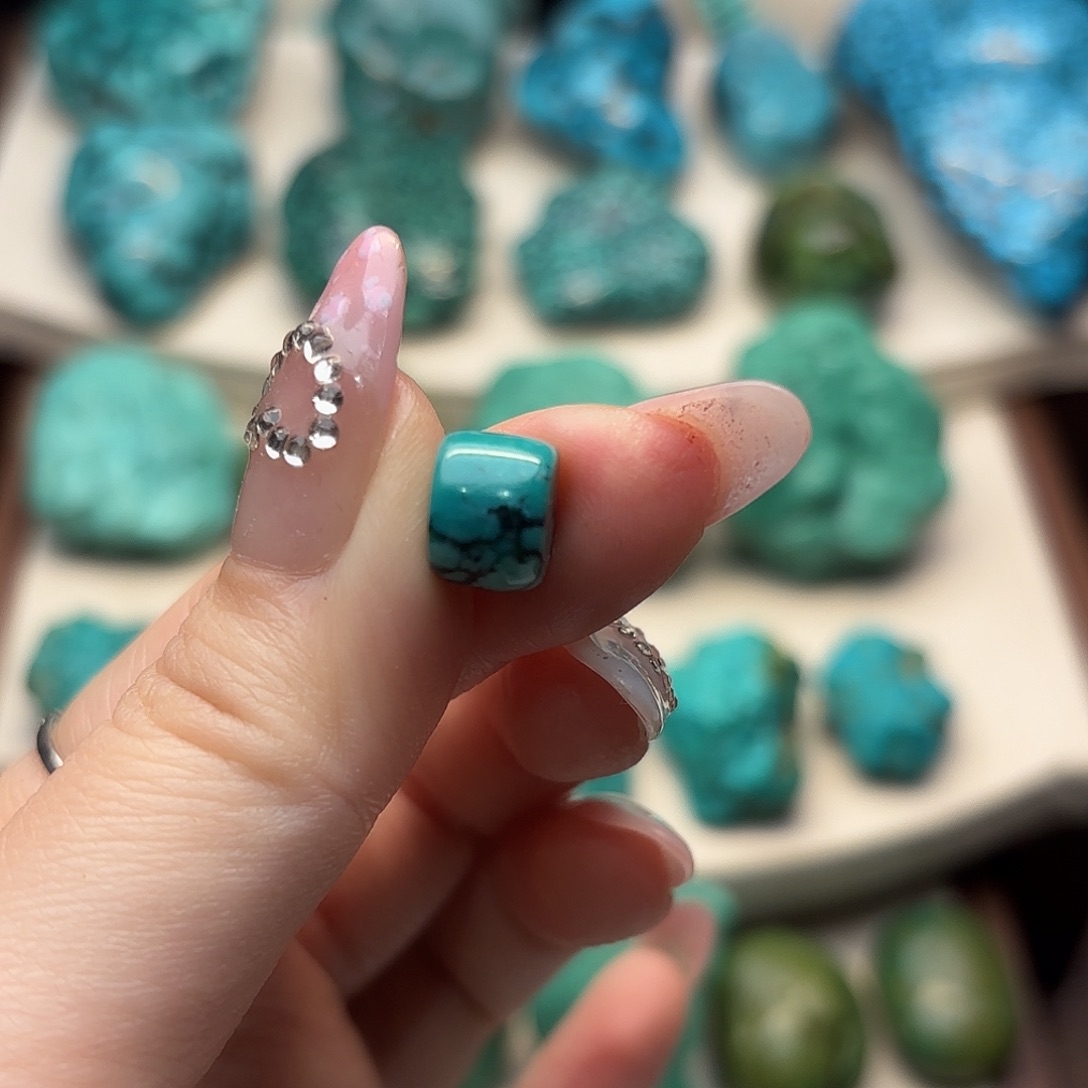 绿松石未镶嵌绿松石老型