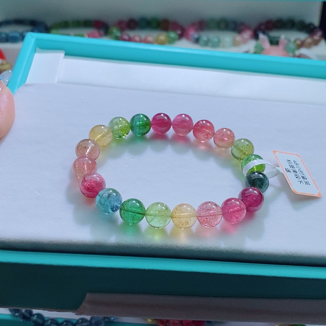 手链未镶嵌碧玺9.8mm左右