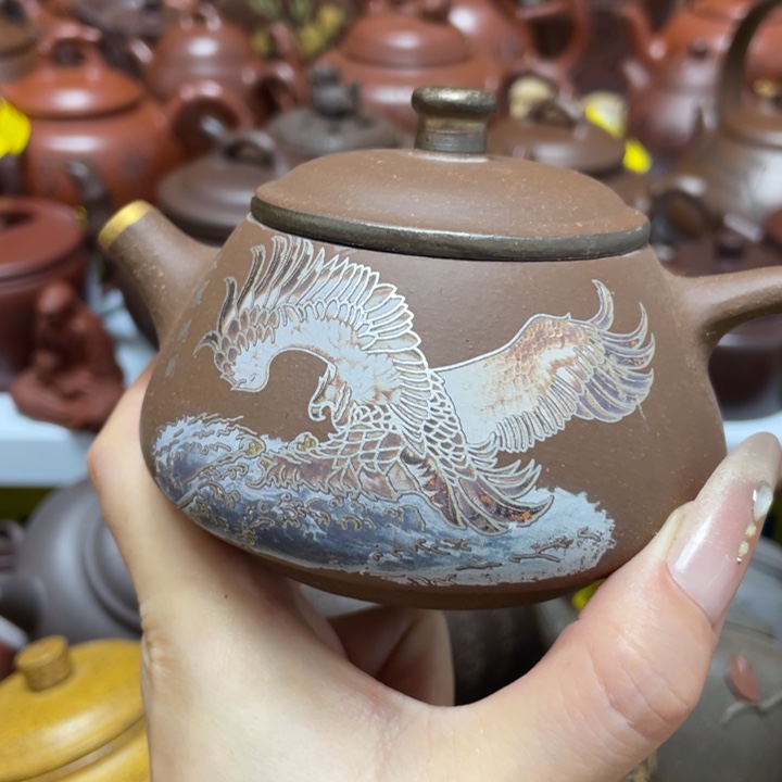 茶壶紫砂紫砂艺术作品
