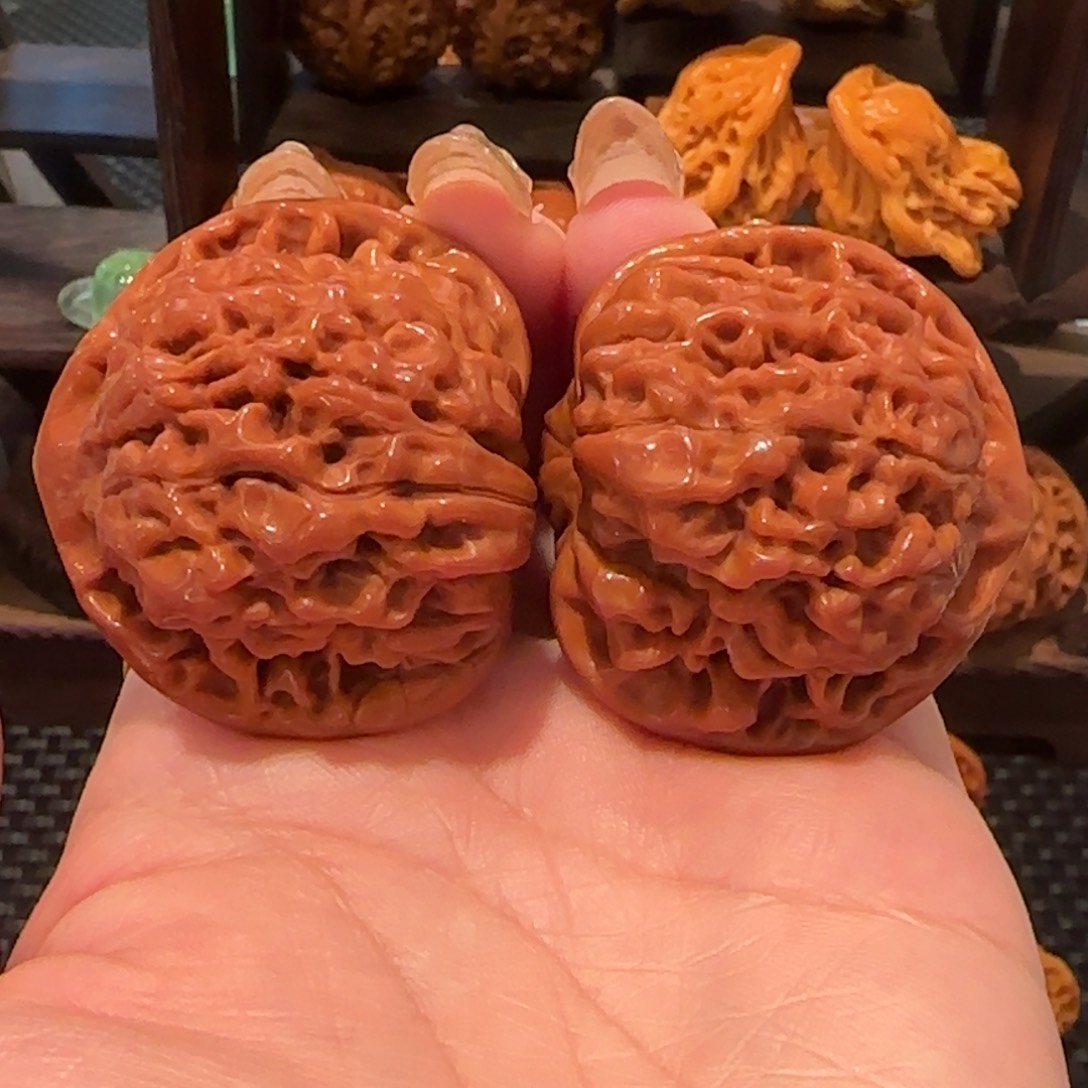 桃核吊坠官帽42精品1187
