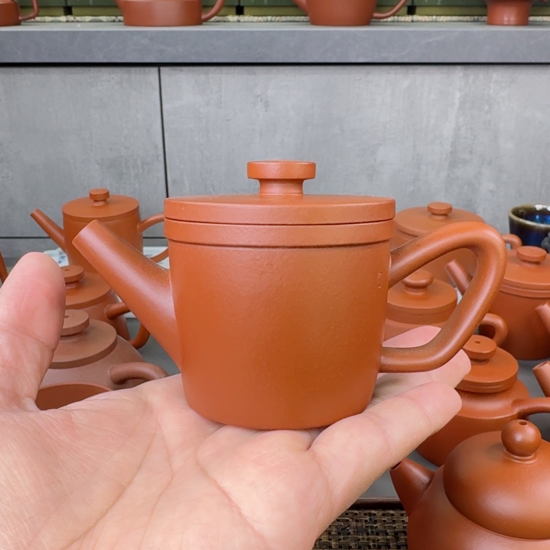 紫砂茶壶微瑕简九