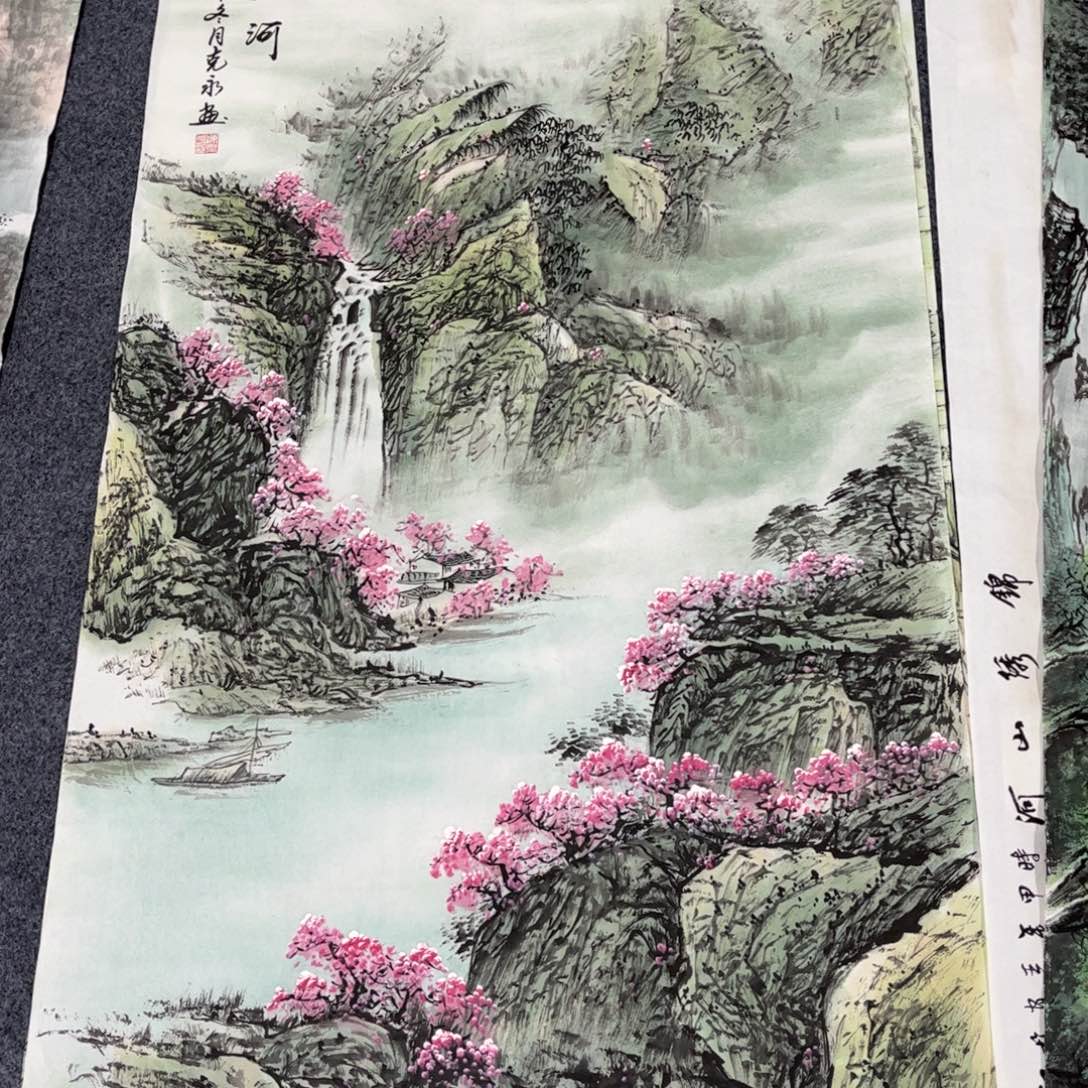 国画国画山水作品欣赏