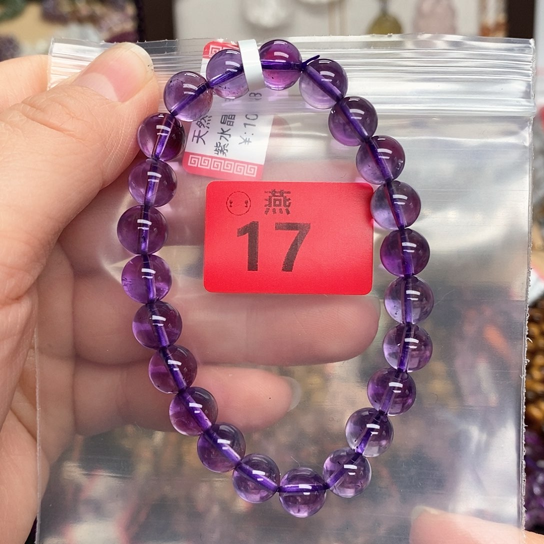 水晶手链未镶嵌多样性发一