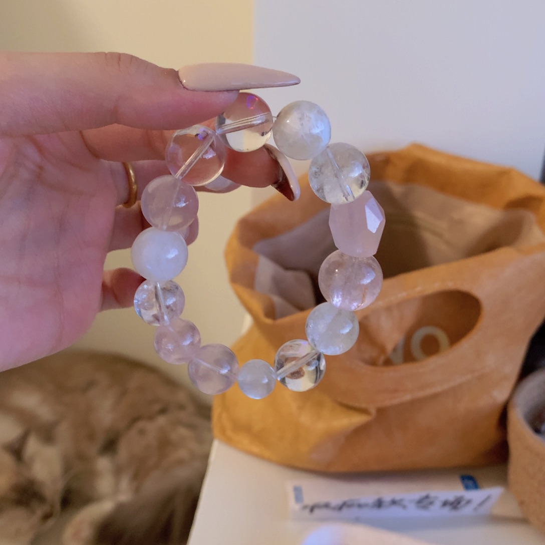 未镶嵌手串水晶现场手作定制多宝不退换