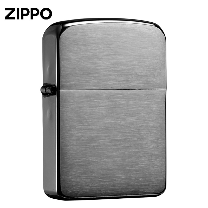zippo打火机 1941拉丝黑冰官方旗舰正品实用防风【骆骆专属】MBJ1