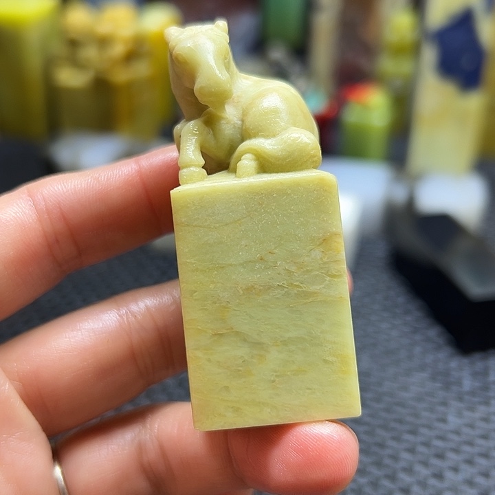 法***餐青田石印章石印章石