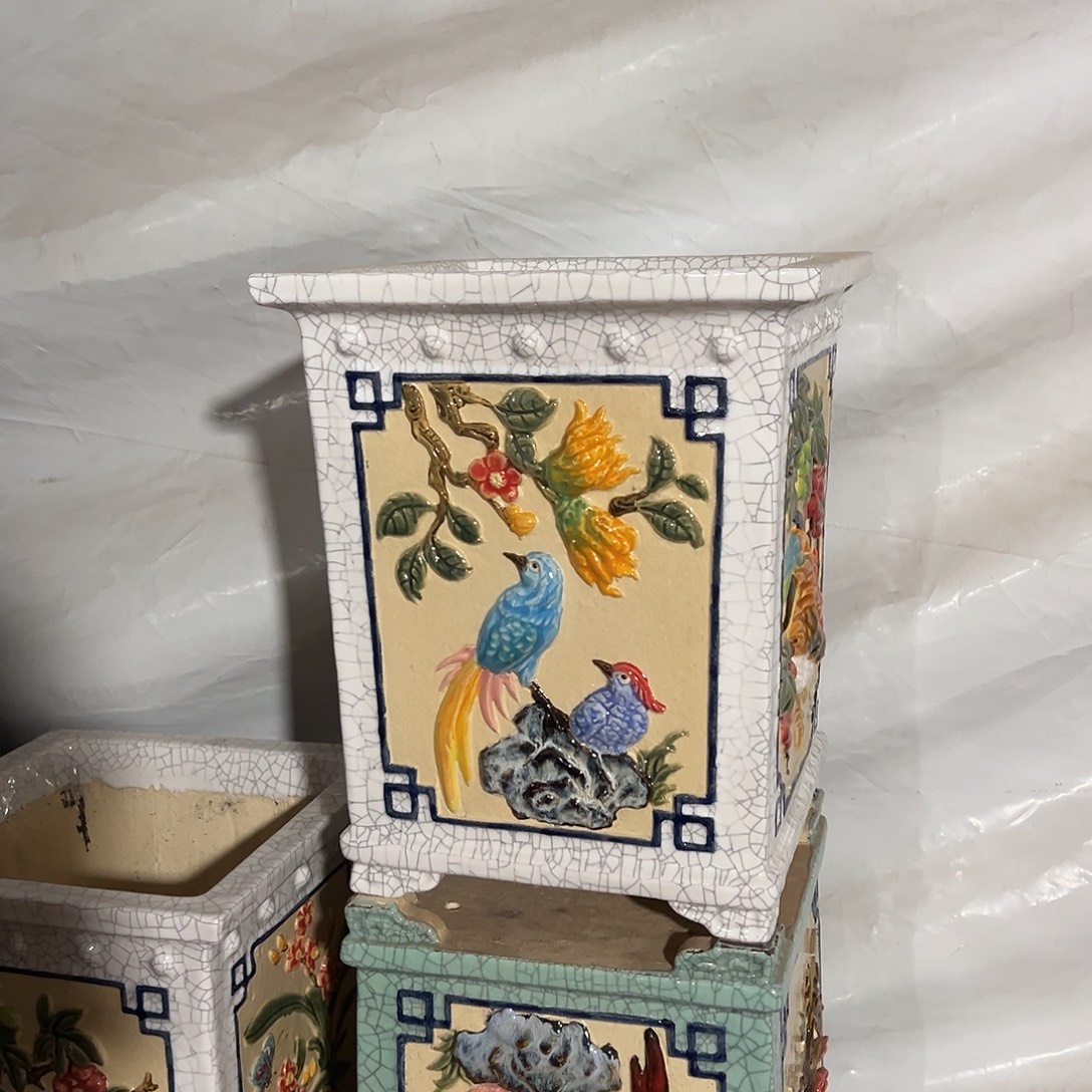 禅****手工艺品琉璃石湾盆