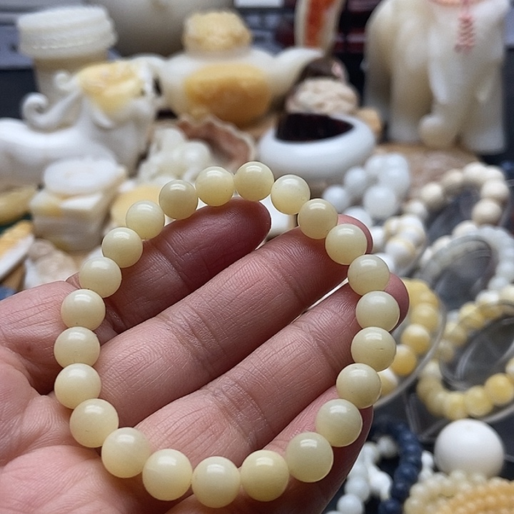 非金属贝壳全黄全品0.8单圈