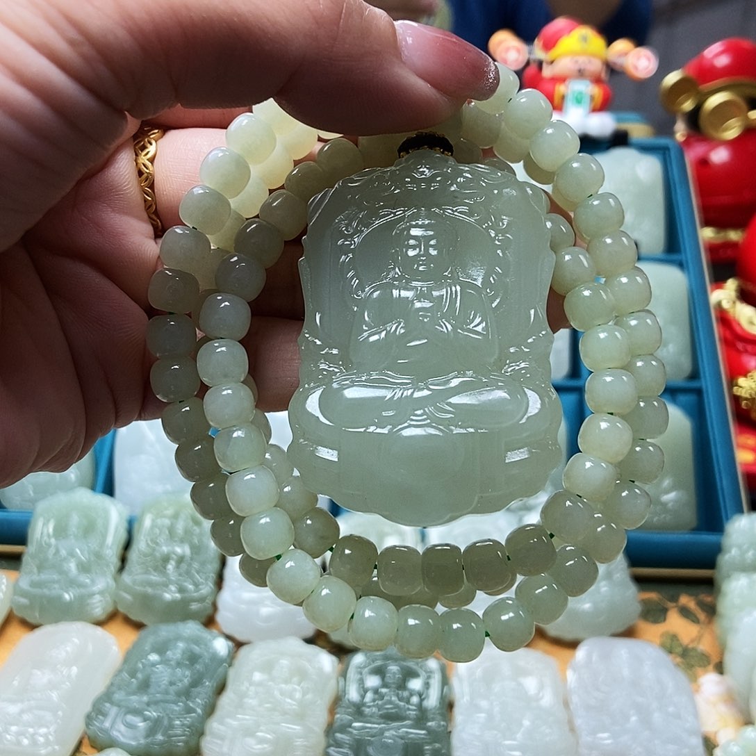 和田玉颈饰未镶嵌今****你