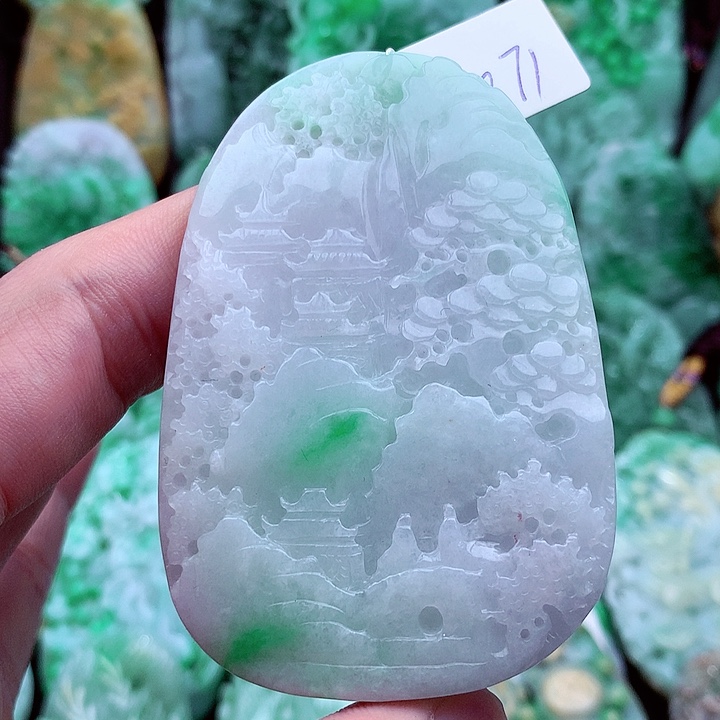 翡翠吊坠(不含链)未镶嵌