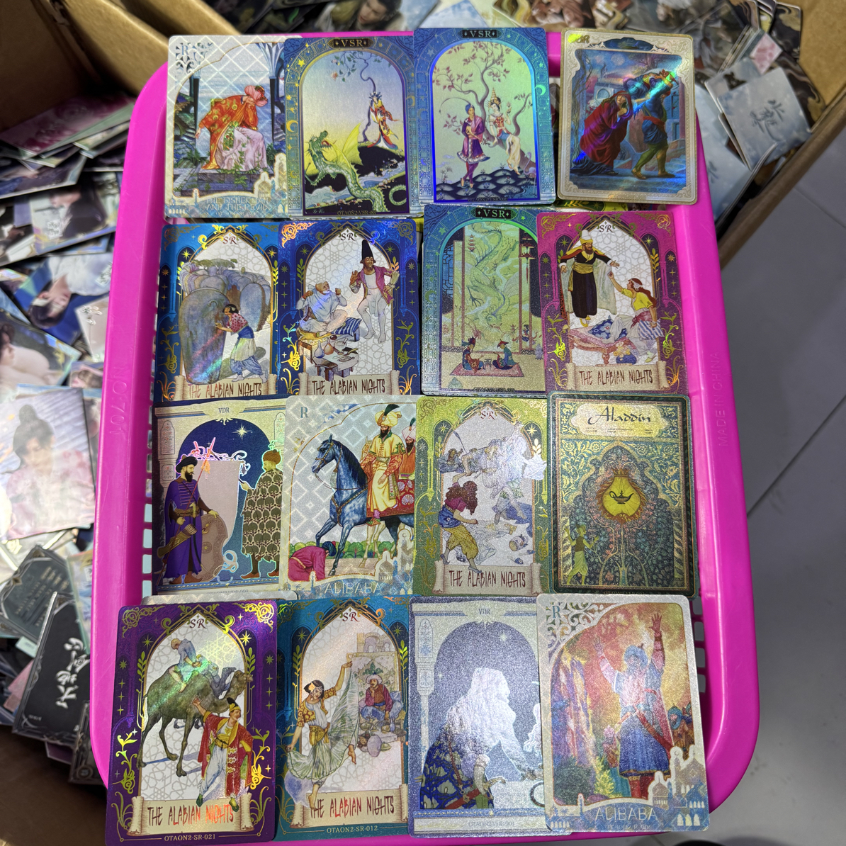 万漫社·一千零一夜第二弹收藏卡 一单400张左右！